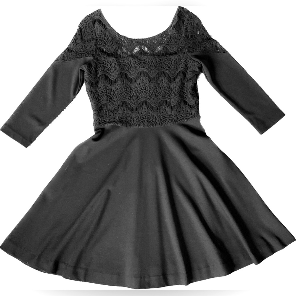 Lily Pulitzer LBD Lace Top w/ Full Skirt Size M